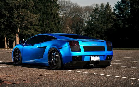 93+ Blue Lambo Wallpapers on WallpaperSafari