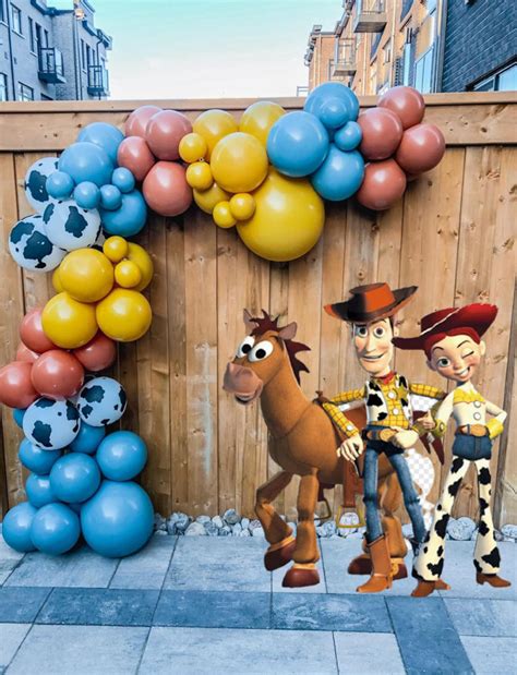 Retro Toy Story Themed Diy Balloon Garland Kit Boho Rustic Etsy Canada