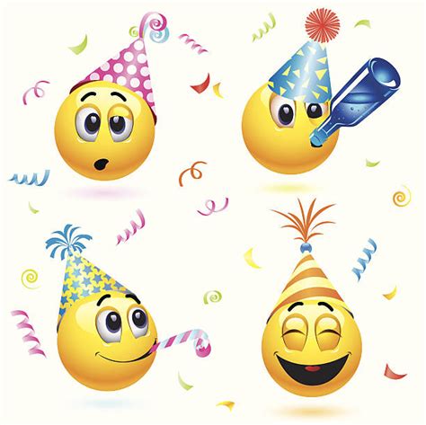 Best Celebration Emoji Illustrations Royalty Free Vector Graphics