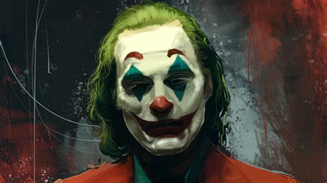 Joker Joaquin Phoenix Movie Artwork Wallpaperhd Superheroes Wallpapers