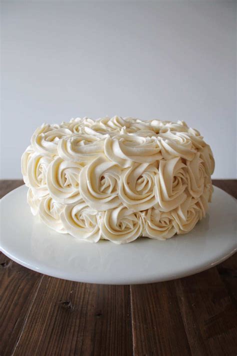 You can also change the flavor of this cake by using half and half of vanilla extract with lemon or almond extract. Simple Vanilla Buttercream (American Buttercream Recipe ...