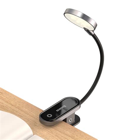 Xiaomi Baseus Led Clip Table Lamp Stepless Dimmable Wireless Desk Lamp