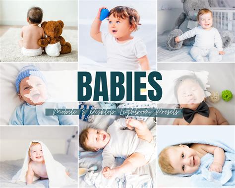 10 Babies Presets Lightroom Presets Newborn Presets Child Etsy