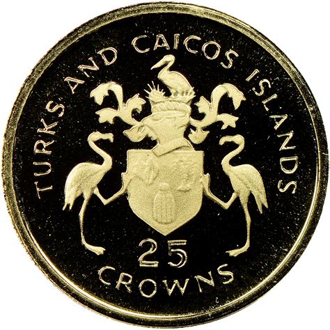 Turks Caicos Islands Crowns Km Prices Values Ngc