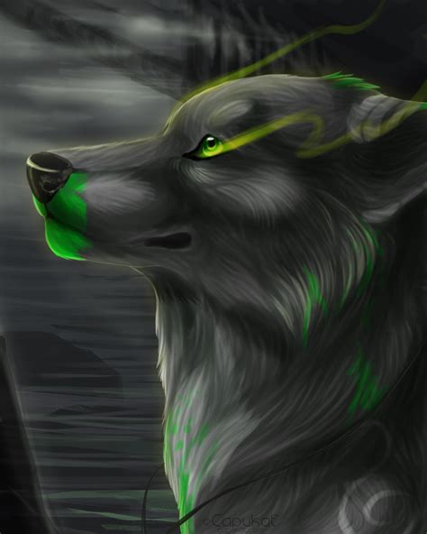 Toxic By Capukat On Deviantart Wolf Spirit Animal Wolf Artwork Wolf