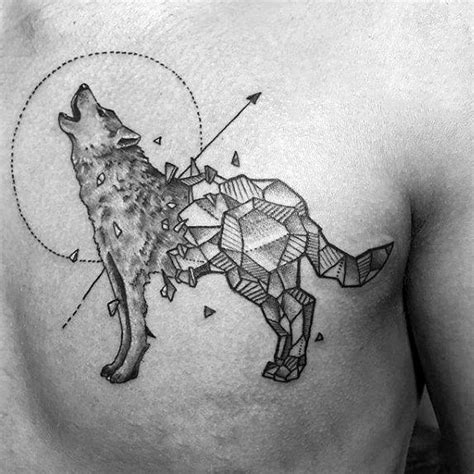60 Geometric Animal Tattoo Designs For Men 2023 Guide