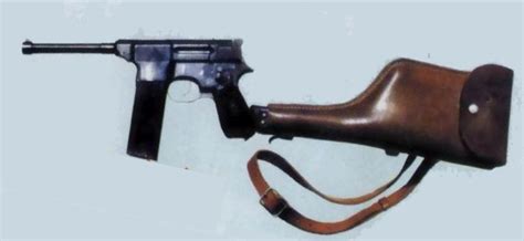 Type 80 Machine Automatic Pistol With Holster Shoulder Stock