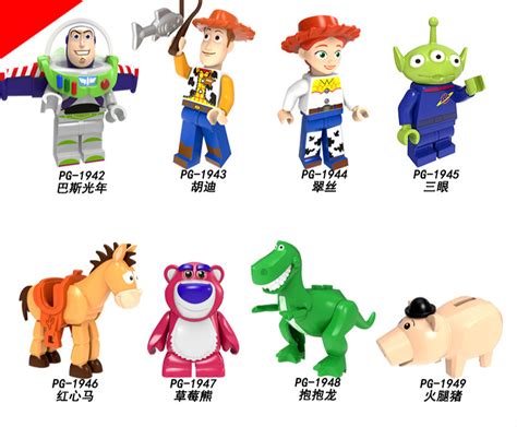 8pcslot Toy Story Minifigures Minifigs Fit Lego