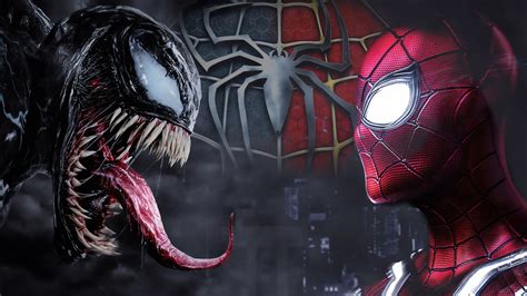 Spiderman And Venom 4k Hd Superheroes 4k Wallpapers Images