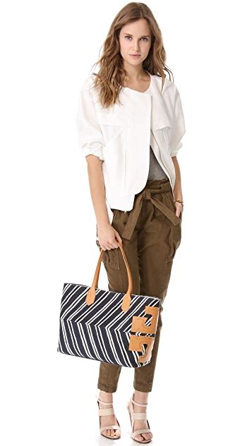 Tory Burch Stacked T East West Tote Shopbop
