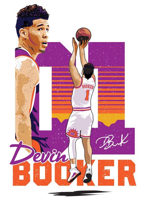 #DevinBooker #PhoenixSuns #NBA | Devin booker, Devin booker wallpaper, Booker nba