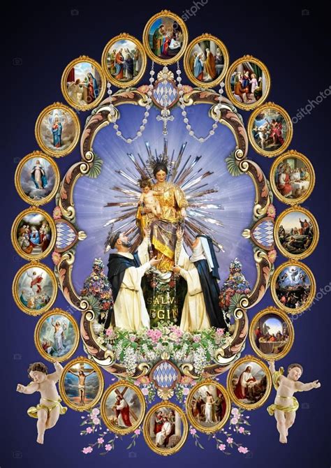 Our Lady Of The Rosary Stock Photo By ©fajjenzu 85100632