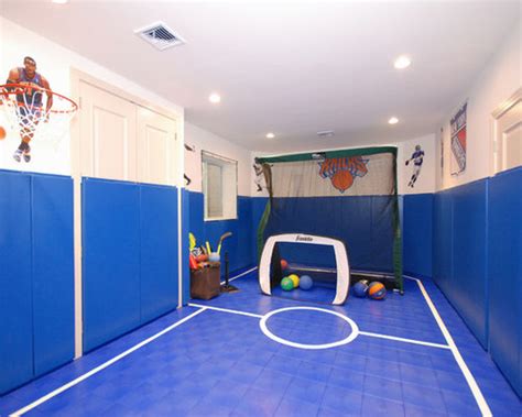 I finally finished his soccer room. Sports Room | Houzz