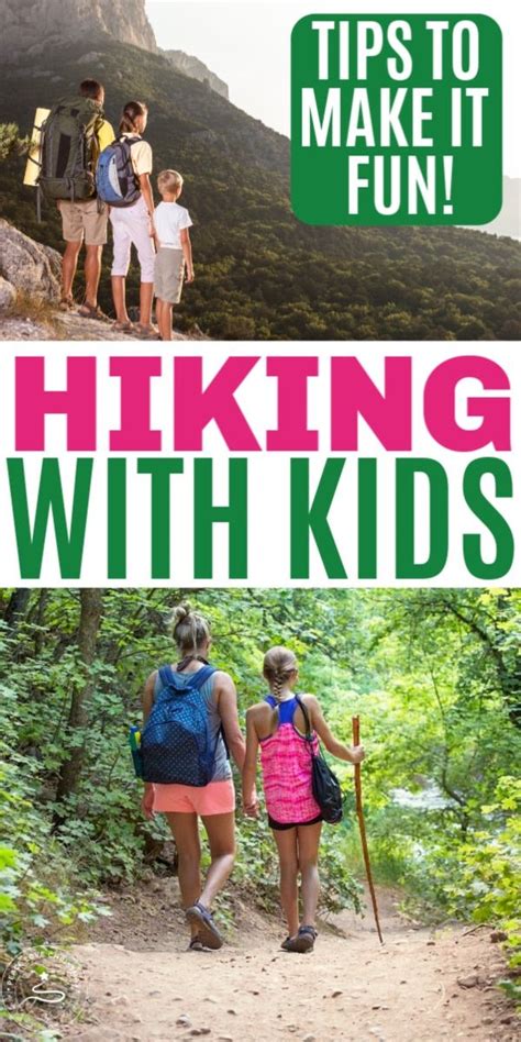 Tips For Hiking With Kids Hiking With Kids Outdoor Activities For