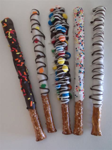 Sweet Tooth Gourmet Chocolate Dipped Pretzel Rods