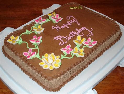 Sheet Cakes Sweet Ps Cake Decorating And Baking Blog