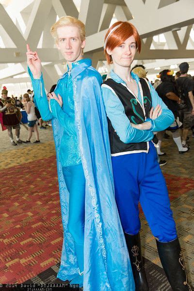 Elsa And Anna Male Cosplay Frozen Male Cosplay Frozen Costume Cosplay