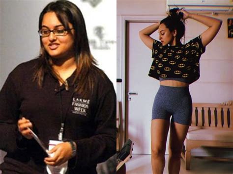 Sonakshi Sinha Transformation From 95 Kg To Having Hour Glass Figure See Before After Pics