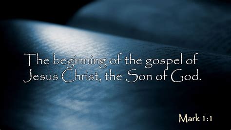The Pattas ‘marking The Beginning Of The Gospel Of Jesus Christ
