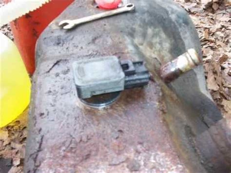 1998 F150 fuel tank replacement - YouTube