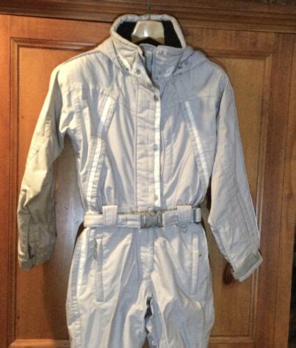 Buy Obermeyer One Piece Ski Suit Snow Womens Sz Silver Grey Duro