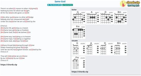 Chord Same God Sanctus Real Tab Song Lyric Sheet Guitar Ukulele Chordsvip