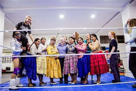 Cholitas Wrestlingcholitas Luchadoras La Paz Bolivia