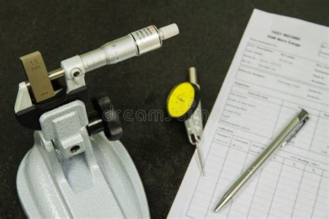 Calibration Micrometer Stock Photo Image Of Equipment 36088550