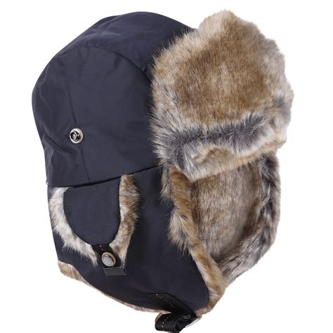 Parajumpers Baby Trapper Hat In Navy — Bambinifashioncom