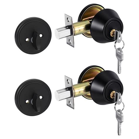 Uxcell Keyed Alike Entry Door Locks Single Cylinder Deadbolts Exterior