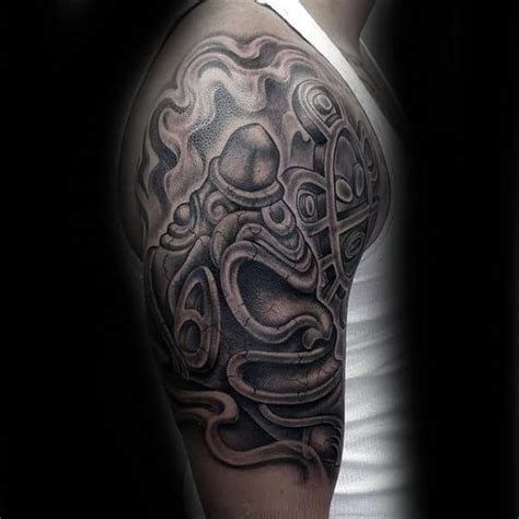 Taino Sleeve Tattoo