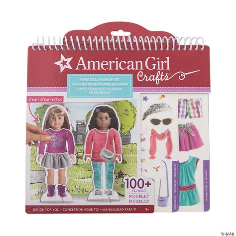 american girl crafts™ paper doll fashion stylist set discontinued