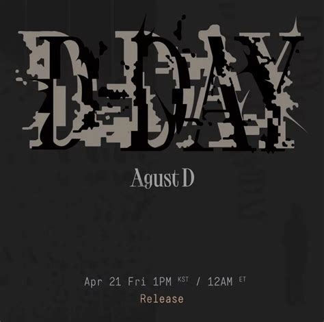 Bts’ Suga To Release First Solo Album ‘d Day ’ This April Bandwagon