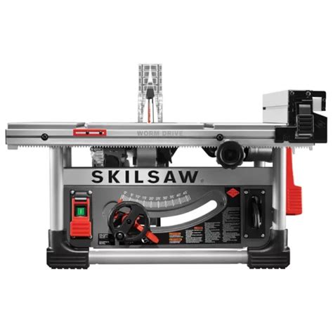 Skilsaw 10 In Heavy Duty Worm Drive Table Saw 15 Amp Corded Electric