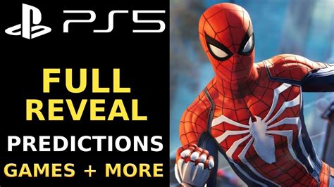 Ps5 Full Reveal Predictions Exclusive Games More Youtube