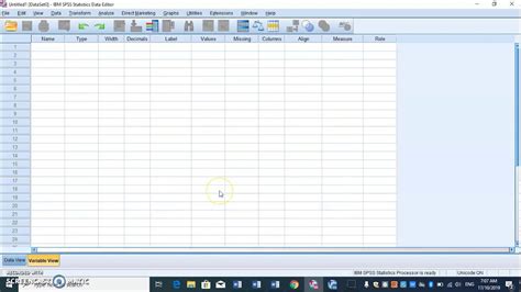 Introduction To Spss Basics Part 1 Youtube