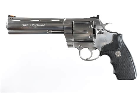 Lot Colt Anaconda Revolver 45 Lc