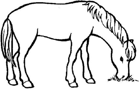 Kleurplaat Kleurplaat paard (2249) kleurplaten Coloriage cheval