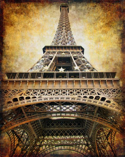 Image Of The Eiffel Tower Digital Art By Art Deco