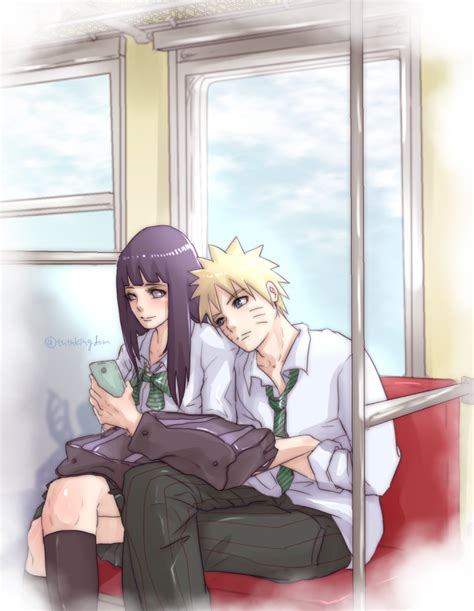 Naruto Uzumaki And Hinata Hyuga Uzumaki Naruto Fan Art