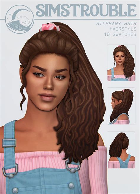 Sims 4 Ponytail Hair