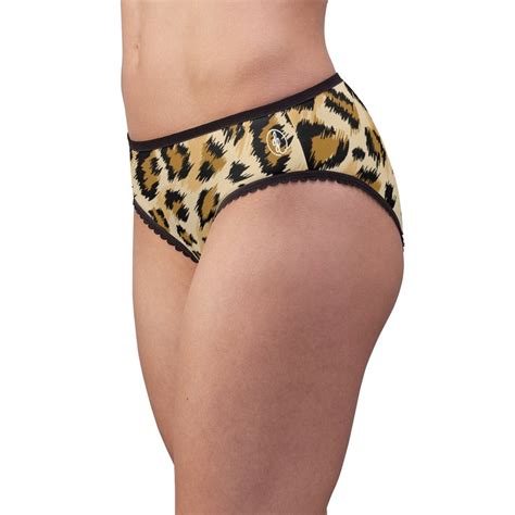 Leopard Print Women S Panties Underwear Etsy Uk