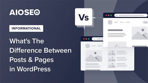 Whats The Difference Between Posts Pages In WordPress YouTube