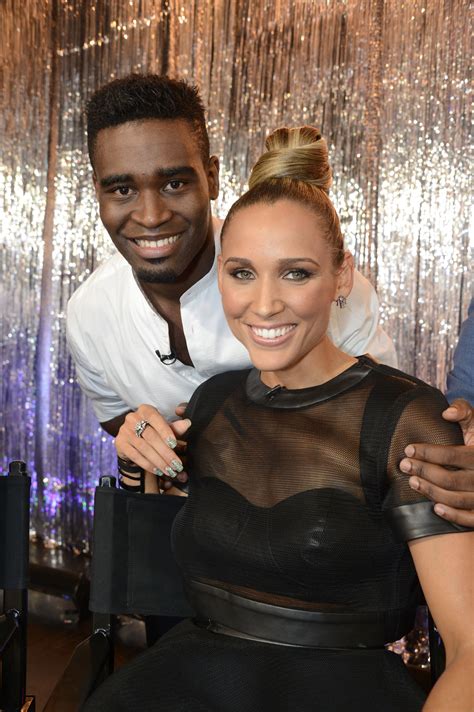 Lolo raised $1,000 for hurdles of hope for participating in the season. Lolo Jones and Keo Motsepe #GMADancing -- Full cast: http ...