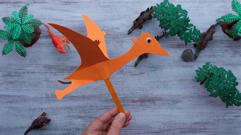 Pterosaur Dinosaur Papercraft Sculpture Printable 3d Puzzle