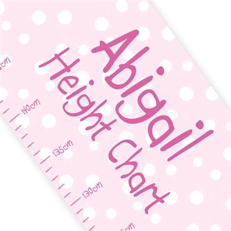 Personalised Fairy Height Chart Born Gifted