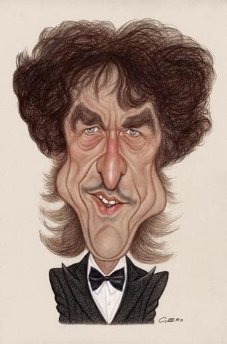Bob Dylan By Gero Famous People Cartoon Toonpool