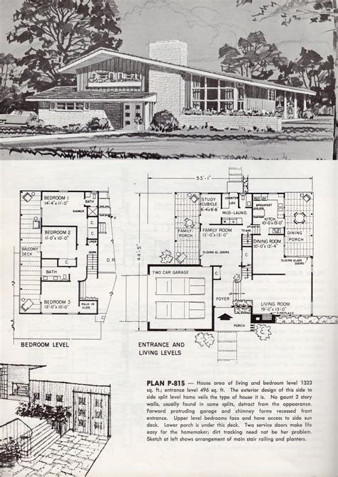 Mid Century Modern Home Design Plans Home Design Ideas