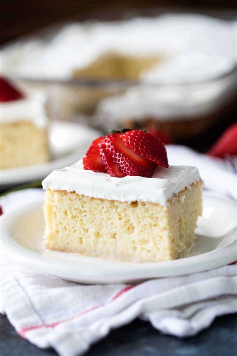 Homemade Tres Leches Cake Recipe Taste And Tell