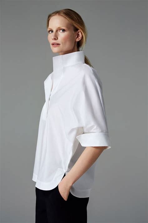 White Crisp Shirt Fashion Perfect White Shirt Womens Shirts